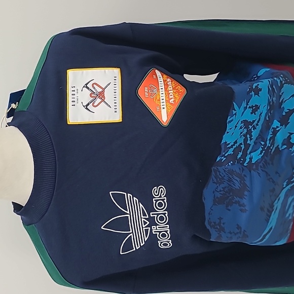 NWT Adidas sky mountain sweatshirt men's XS - Picture 2 of 11